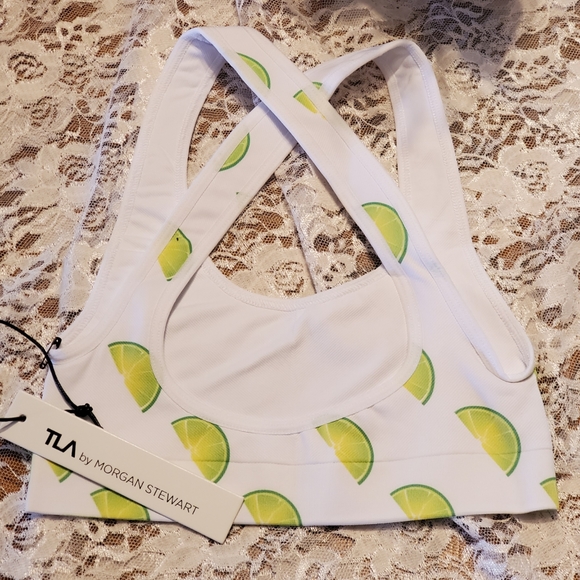 [NEW] Morgan Stewart Lime Collection Sports Bra - Picture 9 of 11